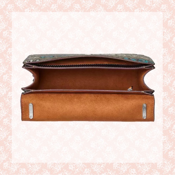 COACH X MINT + SERF LG Morgan Square CROSSBODY in Sig Canvas NWT! - Picture 3 of 9